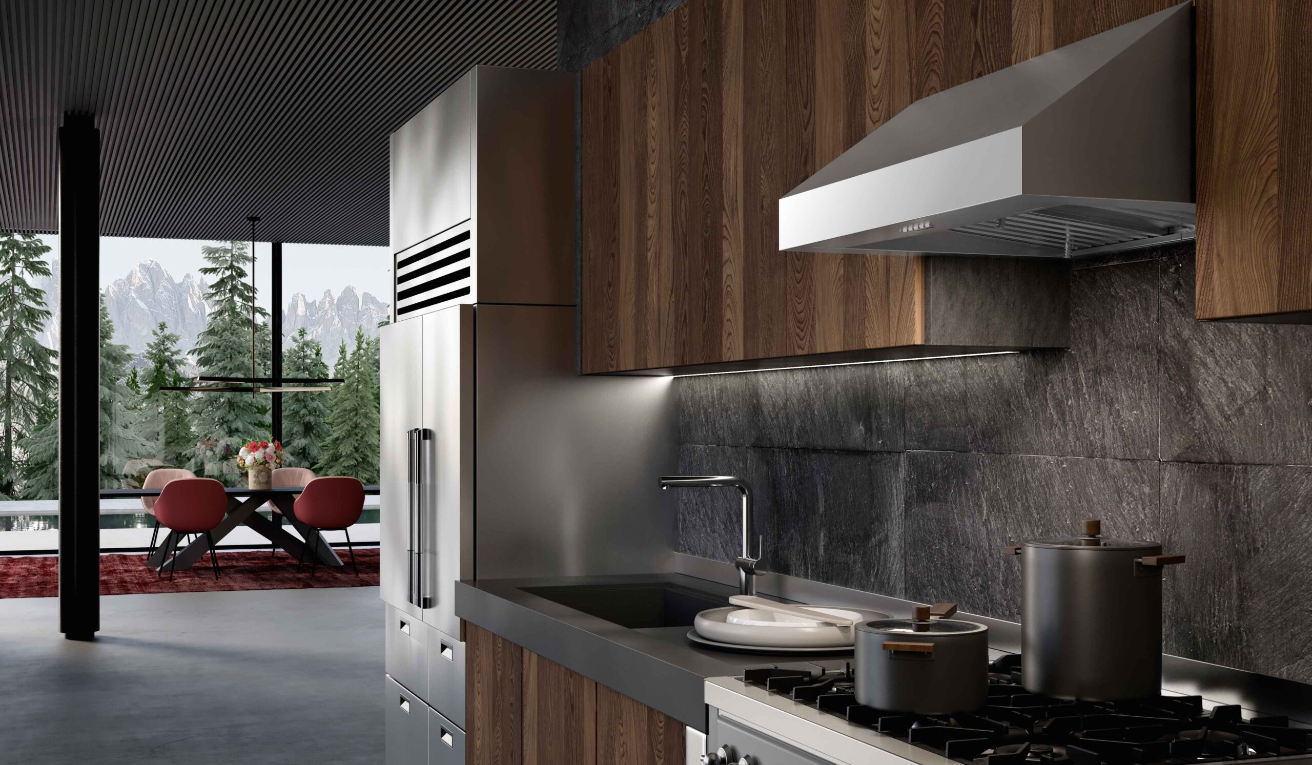 Faber Ostro Under Cabinet Range Hood